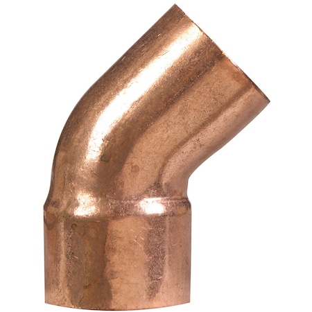 B & K Elbow Street 45 1.5"Copr W01415D